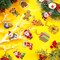 26 Pcs Christmas Diamond Painting Kits 5D DIY Diamond Key Chain